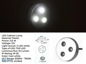Opções de iluminação LED sob gabinete - Vários modelos & Quantidades a granel