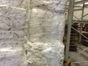 Baby diapers pressed into bales from France/ EU (10)