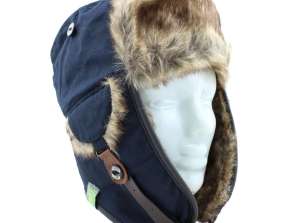 Gio Goi Hoed Trapper Hat donkerblauw (deep navy), One Size