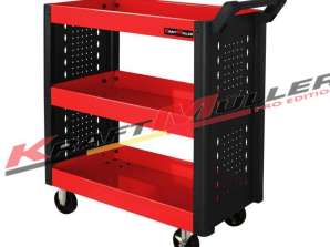 Mechanical trolley with wheels Red KRAFTMULLER Work tool