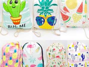 Backpacks pineapple flamingo - PACK 100 REF: SUMBAG002