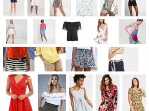 Vasarinių drabužių paketas LOVE MIX suknelės, palaidinės, kelnės ir kt