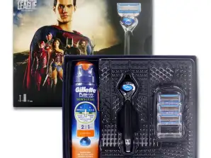 Gillette Fusion ProShield Flexball Chill Shaving Handle Justice League
