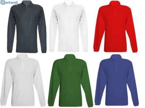 Herren Poloshirts mit langärmeligen Sweatshirts