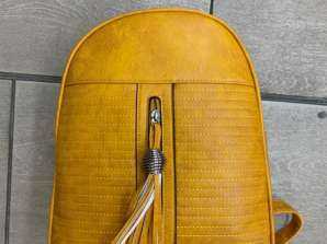 Mustard women's backpack - REF: B19071912