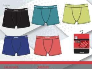 Wholesale Clearance: Lotto Branded Men's Boxer Shorts - Assorted Package of 60 Pieces