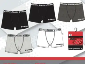 LOTTO Men's Boxer Shorts Mega Clearance - Assorted Packs of 60 Pieces