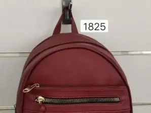Women's synthetic leather backpack Claret - New Collection