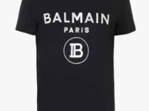 Lüks Butikler ve Perakendeciler için Yeni Balmain 2019 T-Shirt Stoğu