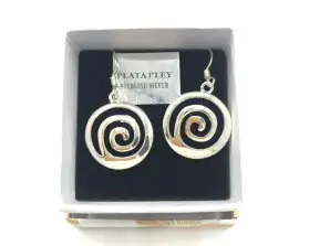 925 silver plated earrings - Assorted set of different models