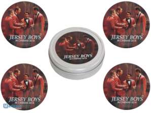Sets 4x Cup pads boxes JERSEY BOYS Movie theme
