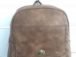 Классическая сумка Brown Grid - Женская мода - на подкладке Ecocuero