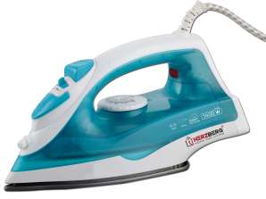 Herzberg HG 8038: 1400W Steam Iron   Turquoise