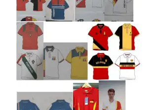 Polo - T-shirt 100% bomuld - Europæiske lande størrelse: xs til xxl
