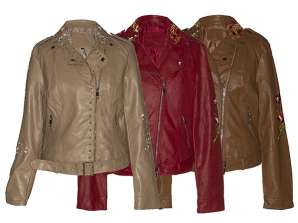 Női dzsekik Ref. 9630 Méretek: M, L, XL, XXL.Vegyes színek.