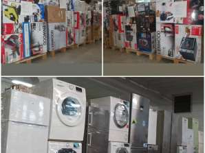 Small household appliances in mix pallets