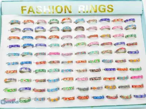 Stainless steel rings - pack of different models