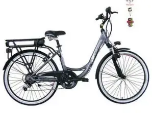 26-дюймовий електронний велосипед OLANDA Електричний велосипед Lady оптом, СПЛАВ РАМА MONOTUBO