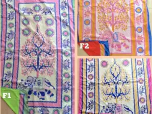 Pareo etnico stagionale per asciugamani - Doppia funzione e design alla moda | PARTOALL04