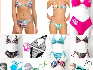 Sortiertes Set neuer Bikinis mit Strand-Kulturbeutel - Sommermode REF: BIK202001