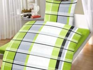 Wholesale bed linen 560 pieces - 100% cotton bed sheet - A-ware Home Textiles - duvet in 4 different