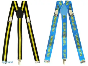 Suspenders for women's pants men's regular colors