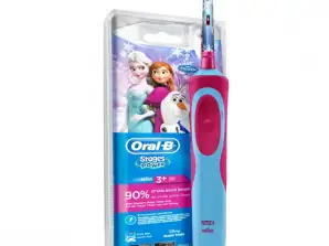 Electric Toothbrush Oral-B Vitality Frozen D12.513.1 - Disney Frozen Toothbrush, Oral-B Stages Power oscillating-rotating electric toothbrush with characters from Disney's fairy tale 'Frozen', Specialized rotating brush