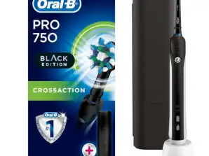 „Oral-B PRO 750 CROSSACTION BLACK EDITION“