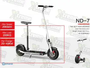 XTREME MOTOSPORT, 300 W electric scooter with or without chair.