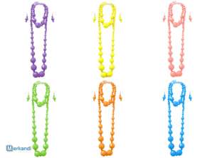 Necklaces chaplet earrings bracelets colors