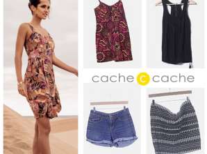 Daugybė įvairių drabužių prekės ženklo „CACHE CACHE“