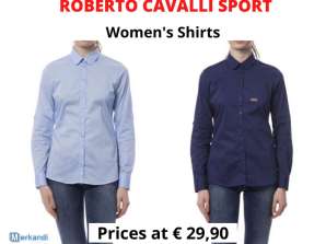 AKCINIAI MARŠKINIAI MOTERIS ROBERTO CAVALLI SPORT