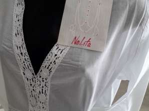 Naisten vaatteet, tuotemerkki NOLITA, mekot, puserot ja T-paidat