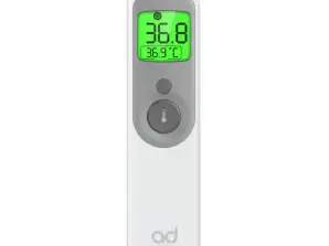 AOJ-20C Thermomètre infrarouge à balayage duo pour adultes et bébés - Sans contact, haute précision