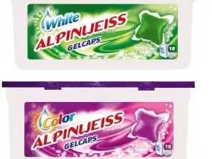 Alpine White - White or Color Gel Caps 18stk dose