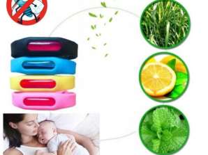 Mosquito Insect band Repellent Bracelet Silicon Adult Children S070-D (stoc în Polonia)