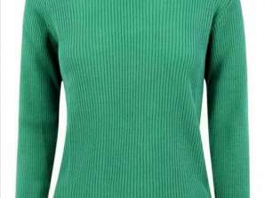 Chic Ladies Viscose Ribbed Roll Neck Jumper Tops, M&S Ex-Stock, UK Sizes 6-20