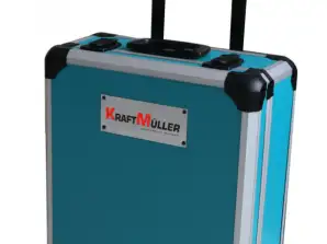Kraftmuller 326 Pieces Blue Wheeled Tool Case - Wholesale