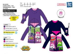 Stock windbreaker for children