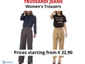 STOCK WOMAN TROUSERS TRUSSARDI JEANS