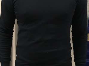 Kiabi sweater med V-hals til mænd - 82% bomuld, 18% polyamid i forskellige nuancer