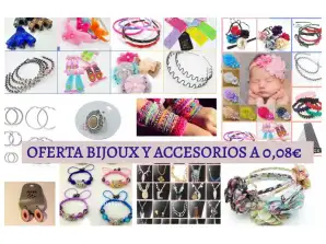 Jewelry and hair accessories lot offer € 0.08 REF: 122621