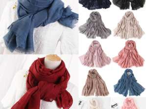 Pashmina tørklæder bundt - Forskellige farver | International modeeksport