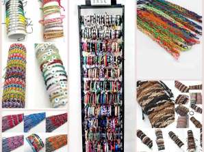 Fashion Bracelets Display - 500 Units of Accessories