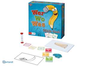 Games for learning German, party games, games cards drawing