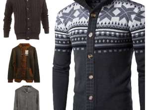 Collection of Men's Knitted Jackets and Sweaters by PIAZZA ITALIA - European Variety & Quality