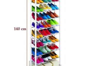 METAL SHOE SHELF for 30 PAIRS BOOTS TROUSERS SKU:038 (STOCK IN POLAND)