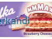 MILKA Cheesecake Strawberry 300g