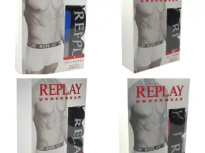Боксерски шорти Replay мъжки бельо микс - 3 опаковки