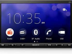 Sony 9 hüvelykes nagy kijelzős DAB AV-vevő Apple CarPlay - XAVAX8050D-vel. EUR